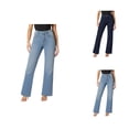 thumbnail image 1 of Jeans for Women 2025 High Waisted Straight Leg Bootcut Slim Fit Flare Denim Ankle Pants Womens Jeans Trousers, 1 of 8