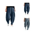 thumbnail image 1 of Jeans for Women 2025 Y2K Elastic Waist Drawstring Barrel Low Rise Baggy Denim Jean Pants Womens Jeans Trousers, 1 of 6