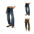 thumbnail image 1 of Jeans for Women 2025 Y2K Low Rise Wide Leg Loose Fit Baggy Barrel Denim Jean Pants Womens Jeans Trousers, 1 of 6