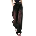 thumbnail image 1 of Jeans for Women Y2K Washed Vintage High Waisted Baggy Floor Length Wide Leg Straight Jean Pants Womens Jeans Trousers, 1 of 7