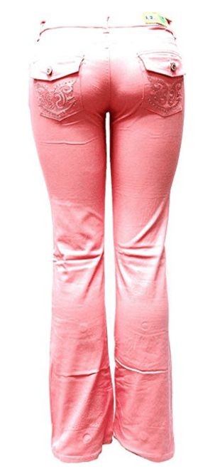 Jeanswear Junior Women's Denim Premium Stretch Bootcut Jeans - image 1 of 4