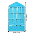 thumbnail image 1 of JeashCHAT 1x 16 Pockets Door Hanging Bags Home Shoe Rack Hanger Storage Organizer For Underwear Socks Bras, 1 of 2