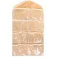 thumbnail image 1 of JeashCHAT 1x 16 Pockets Door Hanging Bags Home Shoe Rack Hanger Storage Organizer For Underwear Socks Bras, 1 of 1