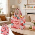 thumbnail image 1 of JeashCHAT 2 Pcs Easter Gift Bags, Happy Easter Tote Bags with Handles, Reusable Non Woven Goodie Bags, Easter Bunny Egg Treat Bags Party Supplies, 7.87"x7.87"x5.91", 1 of 6