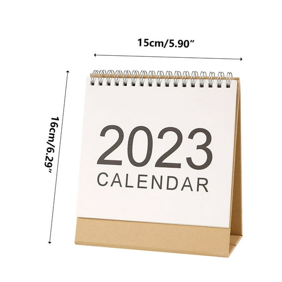 JeashCHAT 2023 Monthly Desk Calendar Countdown Suitable For School Office And Family Atmosphere