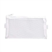 JeashCHAT 2Pcs Pencil Case , Clear Net Yarn Pencil Box Organizer, Mesh Zipper Pencil Pouch, Portable Office Stationery Pouch for Students Adults White,Black