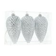 thumbnail image 1 of JeashCHAT 3 Pcs Christmas Pine Cones Hanging Ornaments, Large Shatterproof Plastic Pinecones with String, Pine Cone Pendant Christmas Tree Decorations for Winter Holiday Xmas Party, 1 of 6