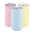 thumbnail image 1 of JeashCHAT 3 Rolls Color Thermal Paper , 2.17x1.18in Receipt Photo Paper Mini Printer Paper, Instant Camera Refill Print Paper Photo Printer Paper, 1 of 3