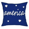 thumbnail image 1 of JeashCHAT 4th of July Pillow Covers 14"x18" Patriotic Throw Pillow Covers Fourth of July Pillow Covers Memorial Day American Flag Pillow Covers for Independence Day Home Decorations, 1 of 4