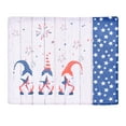 thumbnail image 1 of JeashCHAT 4th of July Western Placemats, 16x12 Inches Independence Day Placemat, for Holiday, Party, Outdoor,Table Decoration, Gnomes Pattern Cutlery Mat, 1 of 5