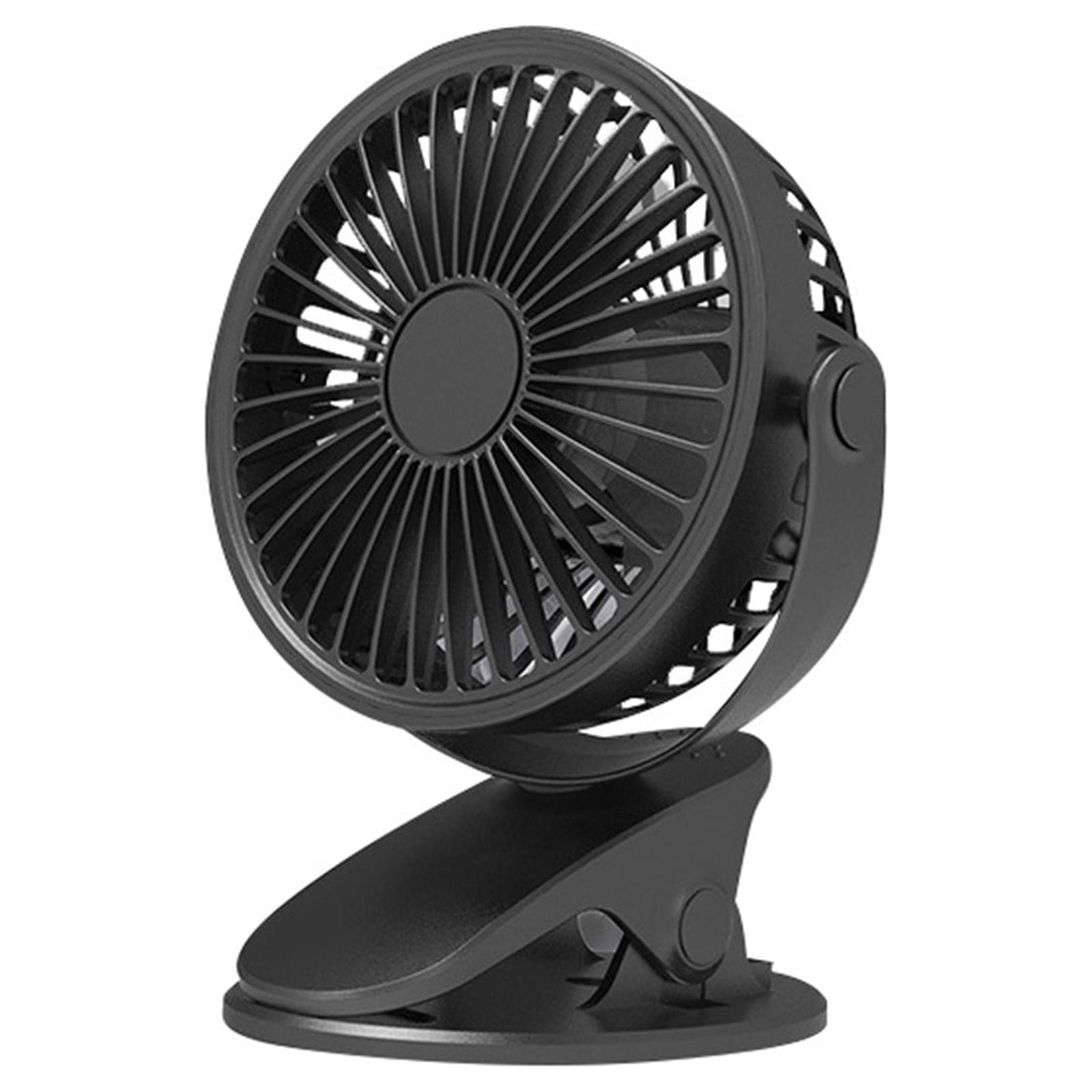 JeashCHAT 6 Inch Clip on Fan 3 Speeds Small Fan with Strong