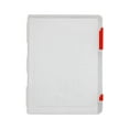 thumbnail image 1 of JeashCHAT A5 File Box , File Organizer with Snap-tight Lid, Transparent Plastic Document Paper Filling Case, Magazine and Photo Box, Office Supplies, Printer Paper Storage Container, 1 of 3