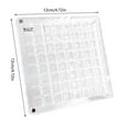 thumbnail image 1 of JeashCHAT Acrylic Magnetic Seashell Display Box Transparent Seashell Storage Box Jewelry Display Cases Container Small Craft Organizers Container (64 Grids), 1 of 3