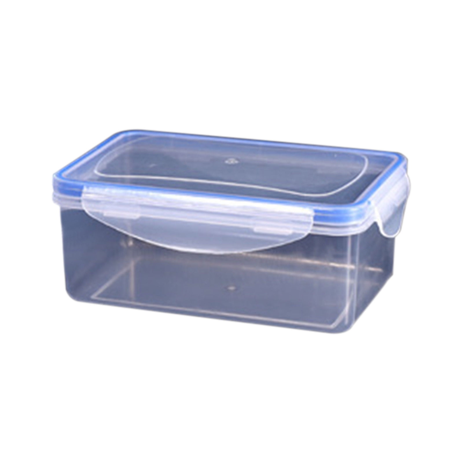 JeashCHAT Airtight Plastic Food Storage Containers, Rectangular Meal ...