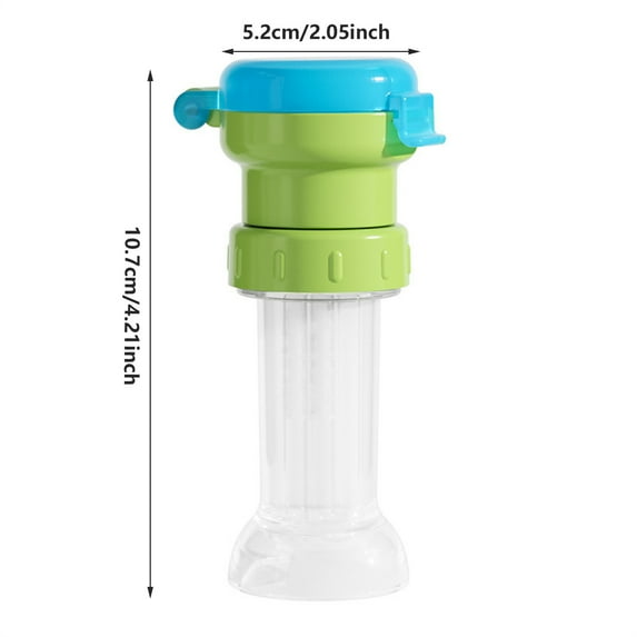 JeashCHAT Anti-Choking Straw Lid with Storage Bottle for Babies, Kids Mini Portable Leakproof Water Bottle with Straw Cover for Drinking Juice