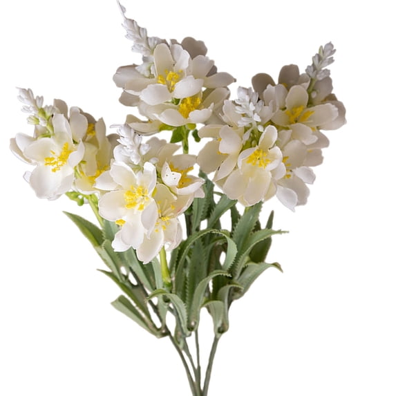 JeashCHAT Artificial Flowers Bouquet Lifelike Silk Flowers Faux Flowers for Vase Centerpiece Table Wedding Party Home Decor