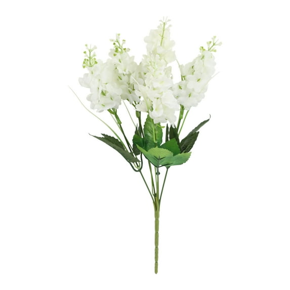 JeashCHAT Artificial Flowers Hyacinth Fake Flowers Artificial Silk Flowers Bouquet with Stems for Home Vase Table Centerpiece Indoor Outdoor Patio Garden Decoration