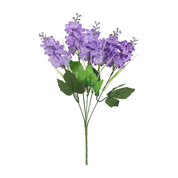 JeashCHAT Artificial Flowers Hyacinth Fake Flowers Artificial Silk Flowers Bouquet with Stems for Home Vase Table Centerpiece Indoor Outdoor Patio Garden Decoration