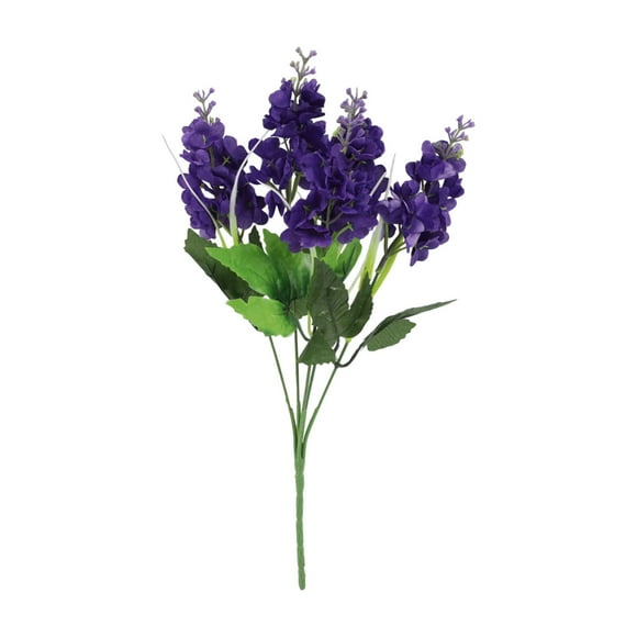 JeashCHAT Artificial Flowers Hyacinth Fake Flowers Artificial Silk Flowers Bouquet with Stems for Home Vase Table Centerpiece Indoor Outdoor Patio Garden Decoration