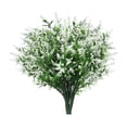 thumbnail image 1 of JeashCHAT Artificial Lavender Fake Shrubs Flowers 8 Bundles Outdoor Artificial Flowers Faux Plants Hanging Planters Indoor Outside Garden Porch Home Wedding Decor, 1 of 6