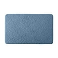 thumbnail image 1 of JeashCHAT Bath Mat Rug 24"x16" Ultra Soft Non Slip Absorbent Bathroom Rug Machine Washable Bath Rug Carpet for Bathroom Floor, Tub and Shower, Blue, 1 of 6
