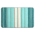 thumbnail image 1 of JeashCHAT Bathroom Rug Clearance, 15.7"x23.6" Microfiber Striped Bath Mat, Non-Slip Fluffy Soft Extra Thick Absorbent Bathroom Floor Mat for Tub Shower, Machine Washable Carpet (Gradient), 1 of 1