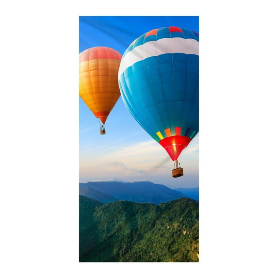 JeashCHAT Beach Towel Oversized , 30"x60" Balloon Graphic Beach & Pool Towel, Microfiber Sandproof Quick Dry Beach Blanket, Extra Large Bath Towel for Women Men