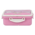 thumbnail image 1 of JeashCHAT Bento Lunch Box, Lunch Containers with 3 Compartments and Utensils, Reusable Snack Box Fruit Box for Picnic, 1 of 2