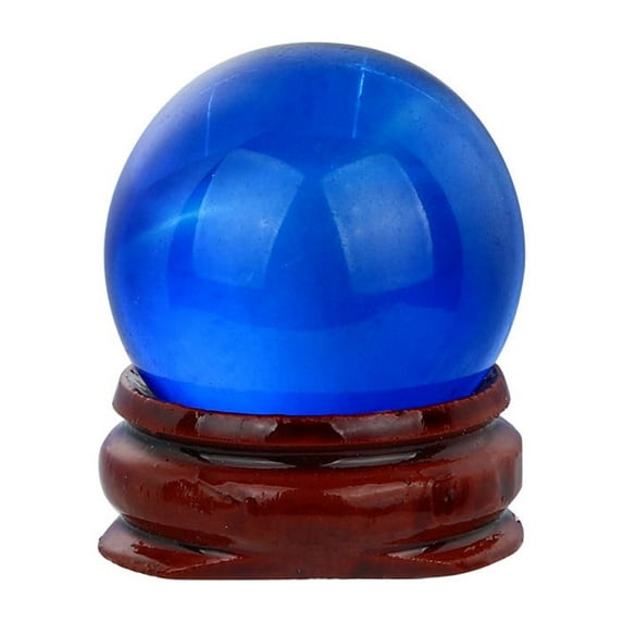 JeashCHAT Black Obsidian Crystal Ball for Fengshui, Meditation, Crystal Healing, Divination, Home Decoration, Black Magic Crystal Sphere