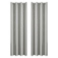 thumbnail image 1 of JeashCHAT Blackout Window Curtain Panel for Living Room Bedroom Window Decor, Thermal Insulated Grommet Curtains Light Blocking Drapes, 1 Panel, 63"x52", Gray, 1 of 5