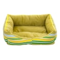 thumbnail image 1 of JeashCHAT Cat Bed for Indoor Cats, Dog Bed for Puppy Small Dogs, Winter Christmas Stripe Cat Couch Washable Soft Comfortable Pet Bed Pet Couch with Non-Slip Bottom, 17.72" x 13" x 4.72", 1 of 6