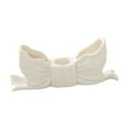 thumbnail image 1 of JeashCHAT Ceramic Bow Candle Holders, Bow Shaped Candlestick Holders, Taper Candle Holder for Table Centerpiece Mantel Decor, Valentine's Day Anniversary Wedding Holiday Party Decorations, 1 of 6