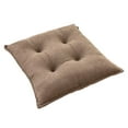 thumbnail image 1 of JeashCHAT Chair Cushion Outdoor/Indoor Chair Pads Soft Floor Cushion Comfortable Square Chair Cushions for Kitchen Dining Room Office Patio Chairs, 17"x17" (Coffee), 1 of 7