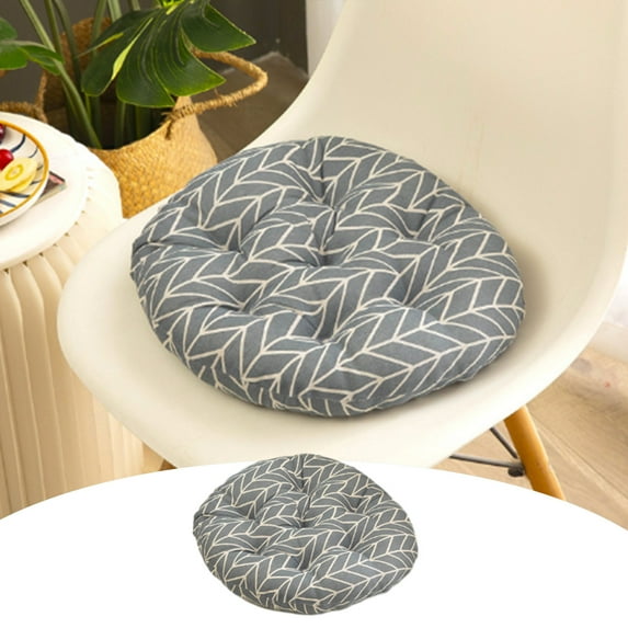 JeashCHAT Chair Cushion, Round Soft Seat Cushion for Home Office, Floor Pillow, Dining Chair Pad, Outdoor Patio Chair Cushion