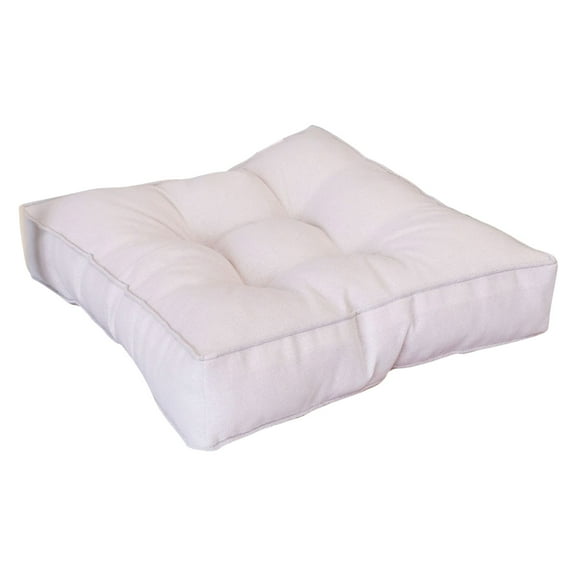 JeashCHAT Chair Cushions for Dining Chairs, Floor Pillows, Kitchen Chair Cushions, Thicken Tufted Memory Foam Square Seat Cushion for Indoor Outdoor Patio Office Chair, 15.75" x 15.75" x 3.54"
