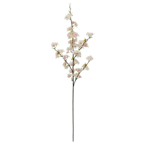 JeashCHAT Cherry Blossom Branches, Artificial Fake Flowers Stems Picks for DIY Bouquet Home Wedding Centerpieces Decorations Table Vase, Pink