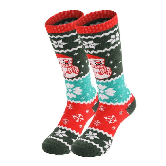 JeashCHAT Children's Ski Socks Winter Warm Outdoor Sports Mountaineering Socks
