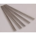 thumbnail image 1 of JeashCHAT Chopsticks 5 Pair Metal Reusable Korean Chinese Stainless Steel Chop Sticks Clearance, 1 of 6