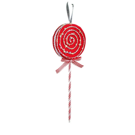JeashCHAT Christmas Candy Ornaments, Christmas Tree Decorations Candy Ice Cream Cupcake Lollipop Christmas Hanging Ornaments Tree Picks for Xmas Holiday Party Wreath Vase Decor