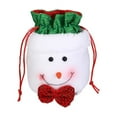 thumbnail image 1 of JeashCHAT Christmas Decorations Drawstring Gift Bags Christmas Drawstring Bags, 1 of 2