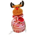 thumbnail image 1 of JeashCHAT Christmas Gift Bag with Drawstring, Reusable Knitted Reindeer Candy Bag for Christmas Party Supplies Kids Holiday Gifts Wrapping, 1 of 2