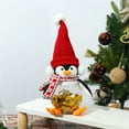 thumbnail image 1 of JeashCHAT Christmas Penguin Candy Jars, Clear Plastic Candy Containers with Cute Penguin Doll Lid, Snack Canister, Christmas Decorations Xmas Party Gifts, 1 of 4