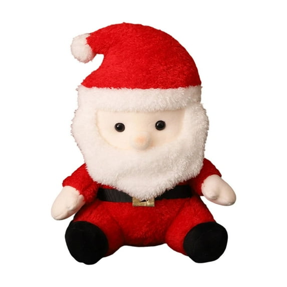 JeashCHAT Christmas Plush Toy, Santa Claus Snowman Reindeer Doll Stuffed Animals, Christmas Gifts, Christmas Decorations Indoor Home Office Car, 5.91 Inch