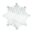 thumbnail image 1 of JeashCHAT Christmas Snowflake Placemats, 15 Inch Winter Snowflake Table Mats, Non-Slip Heat Resistant Washable Place Mats for Xmas Holiday Party Supplies Kitchen Dining Table Decor, 1 of 6