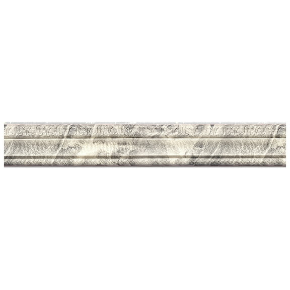 JeashCHAT 90"x 3" Self Adhesive Flexible Foam Molding Trim, 3D Sticky Decorative Wall Lines Peel and Stick Waterproof Wallpaper Border for Home, Office, Hotel DIY Decoration