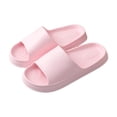 thumbnail image 1 of JeashCHAT Clearance Pillow Slippers for Women Men Non Slip Quick Drying Shower Slides Bathroom Sandals Soft Cushion Thick Sole House Slippers, 1 of 6