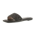 thumbnail image 1 of JeashCHAT Slip On Slide Sandals for Women Women's Flat Shoes Ladies Beach Sandals Summer Non-Slip Causal Slippers (Black), 1 of 4
