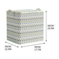 thumbnail image 1 of JeashCHAT Closet Organizer Clothes Storage Bag Wardrobe Storage Containers Large Capacity Zipper Storage Bin with Lids and Reinforced Handles for Blanket Quilt Bedding Toy, 1 of 7
