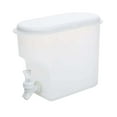 thumbnail image 1 of JeashCHAT Cold Kettle with Faucet, 3.5L Beverage Drink Dispenser for Fridge, Large Capacity Cold Water Pitcher with Spigot, Lemonade Juice Container for Party Bar Kitchen, 1 of 7
