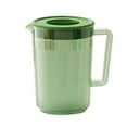 thumbnail image 1 of JeashCHAT Cold Water Kettle, Plastic Pitcher with Lid and Handle, Iced Tea Pitcher for Fridge, Wide Pot Mouth, Large Capacity Juice Container Milk Lemonade Beverage Pitcher for Kitchen Home Party, 1 of 6